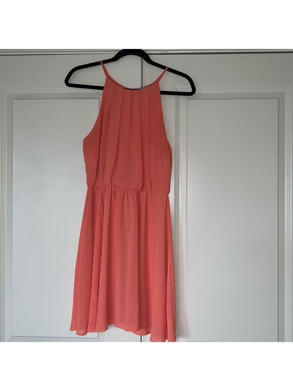 Coral Cocktail Dress